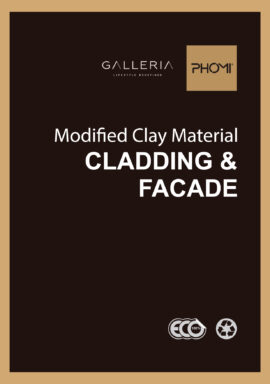 Phomi Modified Clay Material for Cladding & Facade
