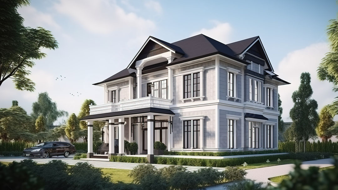 Rumah Klasik Modern