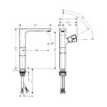 AXOR URQUIOLA SINGLE LEVER TALL BASIN MIXER - Image 2