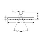 AXOR SHOWERSOLUTIONS HEAD SHOWER - Image 2