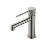 CRESTIAL DIAMANT BASIN MIXER W/O POP UP WASTE, BRUSHED NICKEL FINISH
