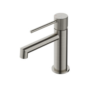 CRESTIAL DIAMANT BASIN MIXER W/O POP UP WASTE, BRUSHED NICKEL FINISH
