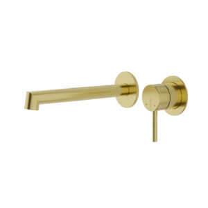 CRESTIAL DIAMANT CONCEALED BASIN MIXER BRUSHED CHAMPAGNE FINISH