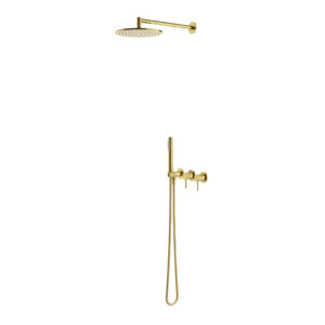 CRESTIAL DIAMANT CONCEALED SHOWER MIXER, BRUSHED CHAMPAGNE FINISH C36927BC