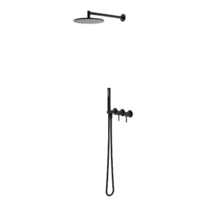 CRESTIAL DIAMANT CONCEALED SHOWER MIXER, BLACK FINISH C36927K