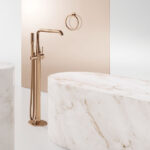GROHE ESSENCE S-LEVER BATH MIXER FLOORMOUNTED WITH CONCEALED BODY - Image 2
