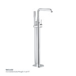 GROHE ESSENCE S-LEVER BATH MIXER FLOORMOUNTED WITH CONCEALED BODY