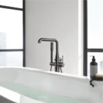 GROHE ESSENCE S-LEVER BATH MIXER FLOORMOUNTED WITH CONCEALED BODY - Image 2