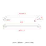 GOMAN CLASSIC RILSAN SAFETY HANDLE - Image 3