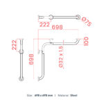 GOMAN CLASSIC RILSAN SAFETY HANDLE - Image 2