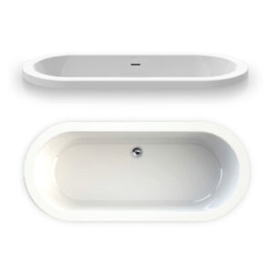 KNIEF BUILT-IN TUB + BATH TRAP INCLUDE OVERFLOW 1M