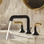 KOHLER OCCASION WIDESPREAD LAVATORY FAUCET L SHAPE SPOUT WITH LEVER HANDLE - Image 2