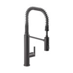KOHLER PURIST SEMI PRO T KITCHEN FAUCET MATTE BLACK