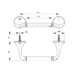 KOHLER ELLISTON TOILET PAPER HOLDER - Image 3