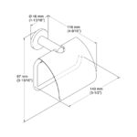 KOHLER KUMIN COVERED TOILET PAPER HOLDER - Image 3