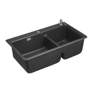 KOHLER CAIRN UNDERMOUNT DOUBLE BOWL KITCHEN SINK