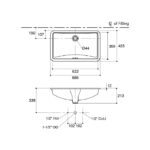 KOHLER LADENA 27'' UNDERCOUNTER LAVATORY - Image 3