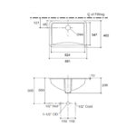 KOHLER LADENA RECTANGLE UNDERCOUNTER LAVATORY - Image 3