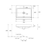 KOHLER FOREFRONT VESSEL LAVATORY W/ FAUCET DECK - Image 3
