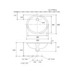 KOHLER CAXTON 19' UNDERCOUNTER LAVATORY - Image 3