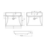 KOHLER BRAZN RECTANGULAR VESSEL WITH DECK - Image 3