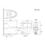 KOHLER SAN RAPHAEL CLASS 5 SKIRTED TRAPWAY 1PC TOILET - Image 3