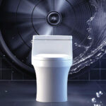 SAN SOUCI SKIRTED 1PC TOILET W/ QUIET CLOSE SEAT - Image 2