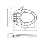 KOHLER C3-030 MANUAL BIDET SEAT - Image 3