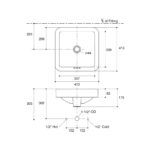 KOHLER FOREFRONT SQUARE VESSEL - Image 3