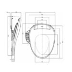 KOHLER C3-150 HIDDEN CORD ELECTRONIC BIDET SEAT - Image 3