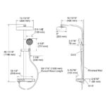 KOHLER ANTHEM 3 WAY THERMOSTATIC SHOWER COLUMN - Image 3
