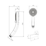 KOHLER CITRUS 4 WAY HANDSHOWER WITH BRACKET - Image 3