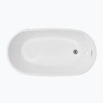 SANITAR OVAL FREESTANDING BATHTUB