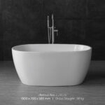 SANITAR OVAL FREESTANDING BATHTUB - Image 2