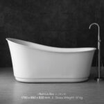 SANITAR CURVY FREESTANDING BATHTUB - Image 2
