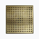 STERN KONZEPT SCREEN FLOOR DRAIN GOLD 20X20 CM