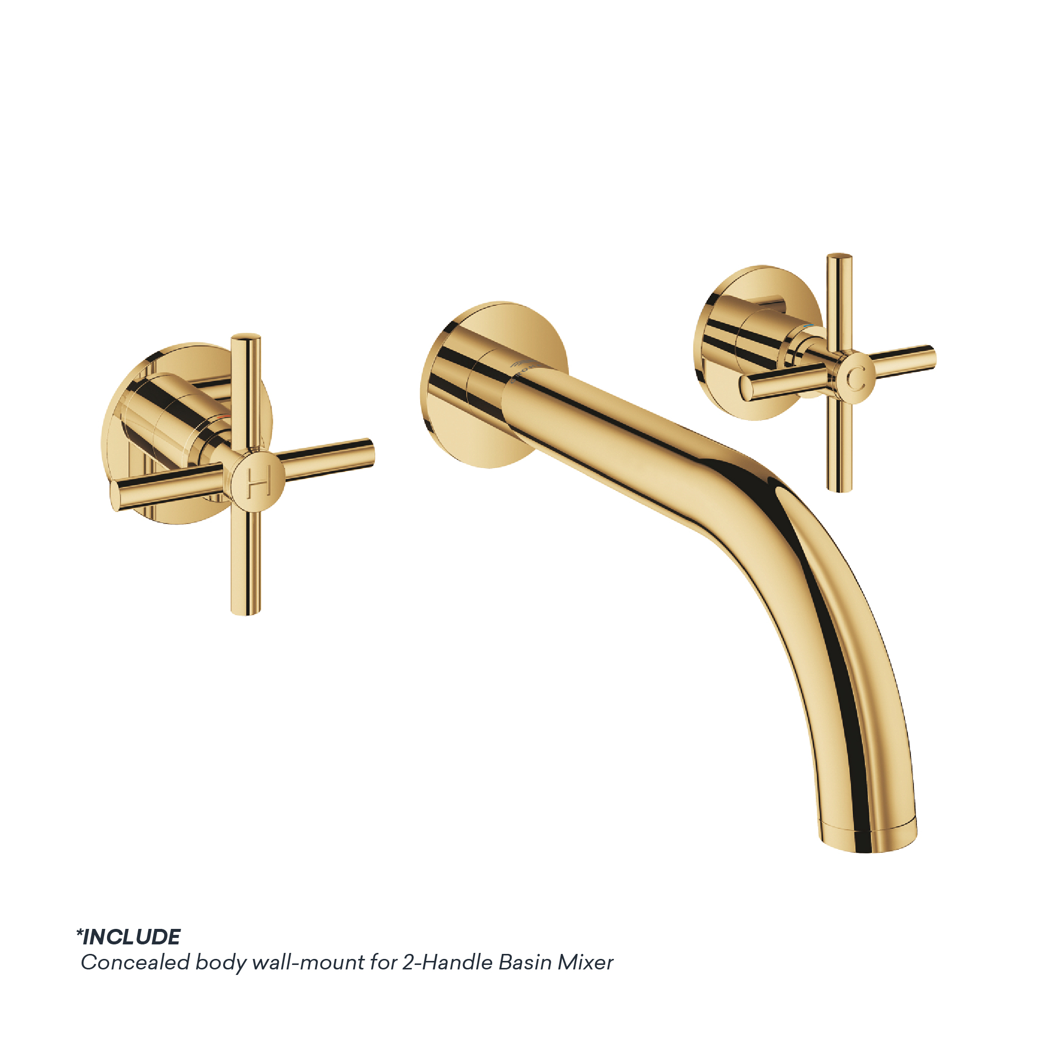 GROHE 20661GL0 + 29025002-01 GROHE SPA ATRIO 3 HOLE M-SIZE - Image 1