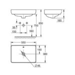 GROHE EURO CERAMIC VESSEL SQUARE - Image 2