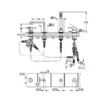 GROHE ALLURE 4-HOLE SINGLE-LEVER BATH MIXER - Image 2