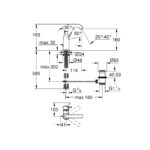 GROHE ESSENCE S-LEVER BASIN MIXER M-SIZE - Image 2