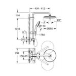 GROHE TEMPESTA 250 SHOWER SYSTEM - Image 2