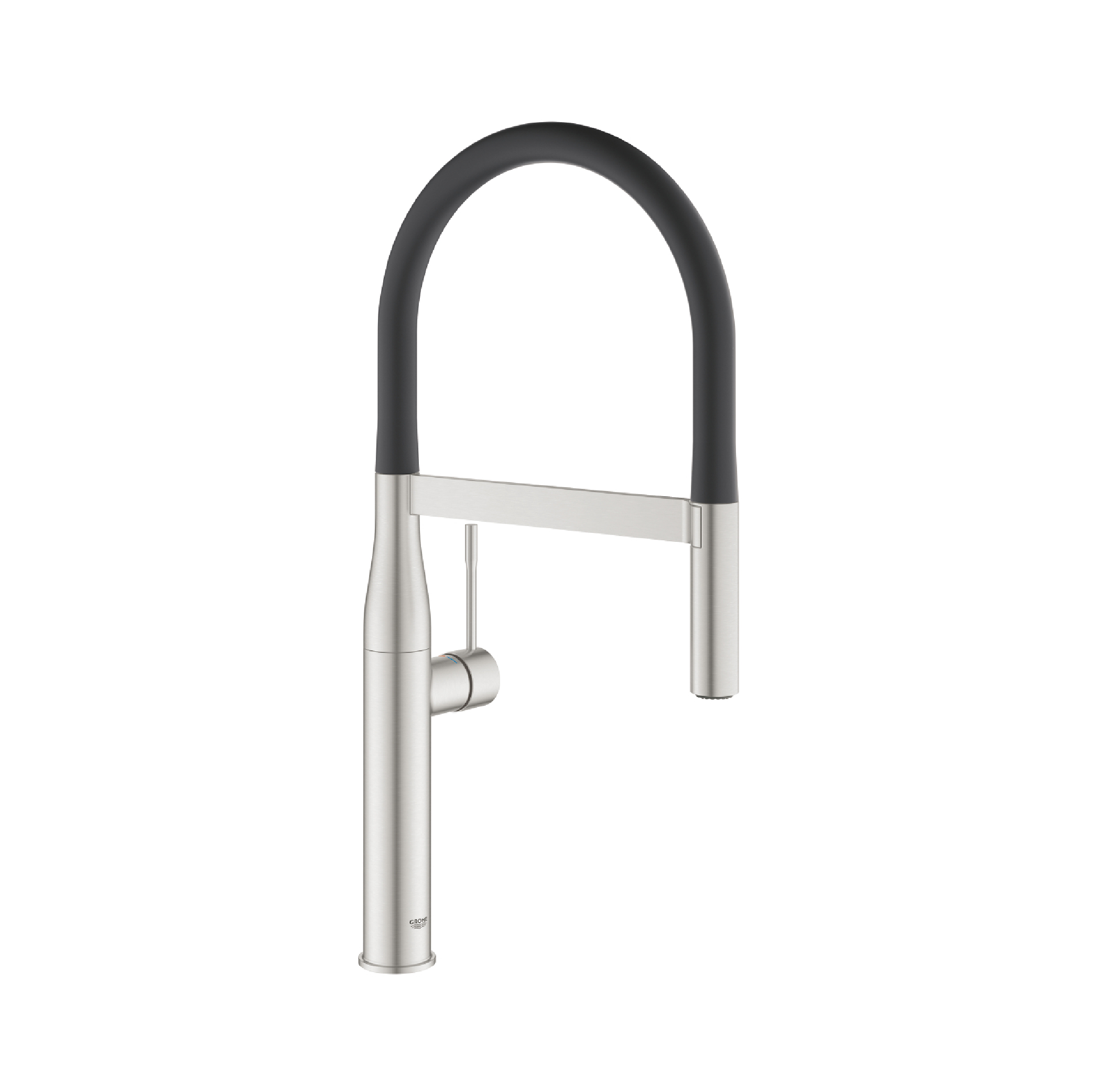 Grohe-30294DC0-01-1.jpg GROHE ESSENCE SINGLE-LEVER SINK MIXER 1/2" SUPERSTEEL INFINITY FINISH - Image 1