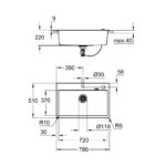 GROHE K700 COMPOSITE SINK - Image 2