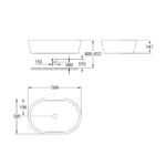 GROHE EUROCOSMO VESSEL BASIN 60 W/O OVERFLOW - Image 2