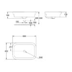 GROHE EUROSMART VESSEL BASIN 60 - Image 2