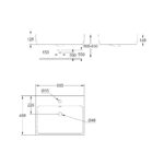 GROHE EUROCUBE COUNTER TOP BASIN 60 - Image 2