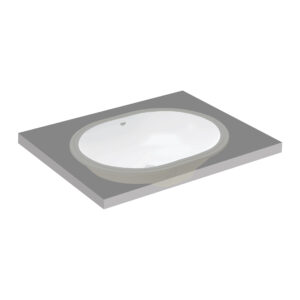 GROHE EUROSMART UNDER COUNTER WASHBASIN 55 WITH OVERFLOW