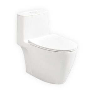 GROHE BAULINES 1PC TOILET W/ SOFTCLOSE SEATCOVER