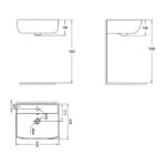 INAX S200 WASTAFEL WALLHUNG - Image 2