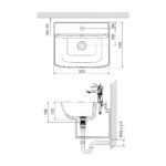 INAX S200 SEMI-COUNTERTOP BASIN - Image 2